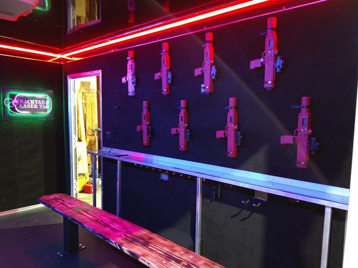 Laser tag party in North Carolina - Backyard Laser Tag Party